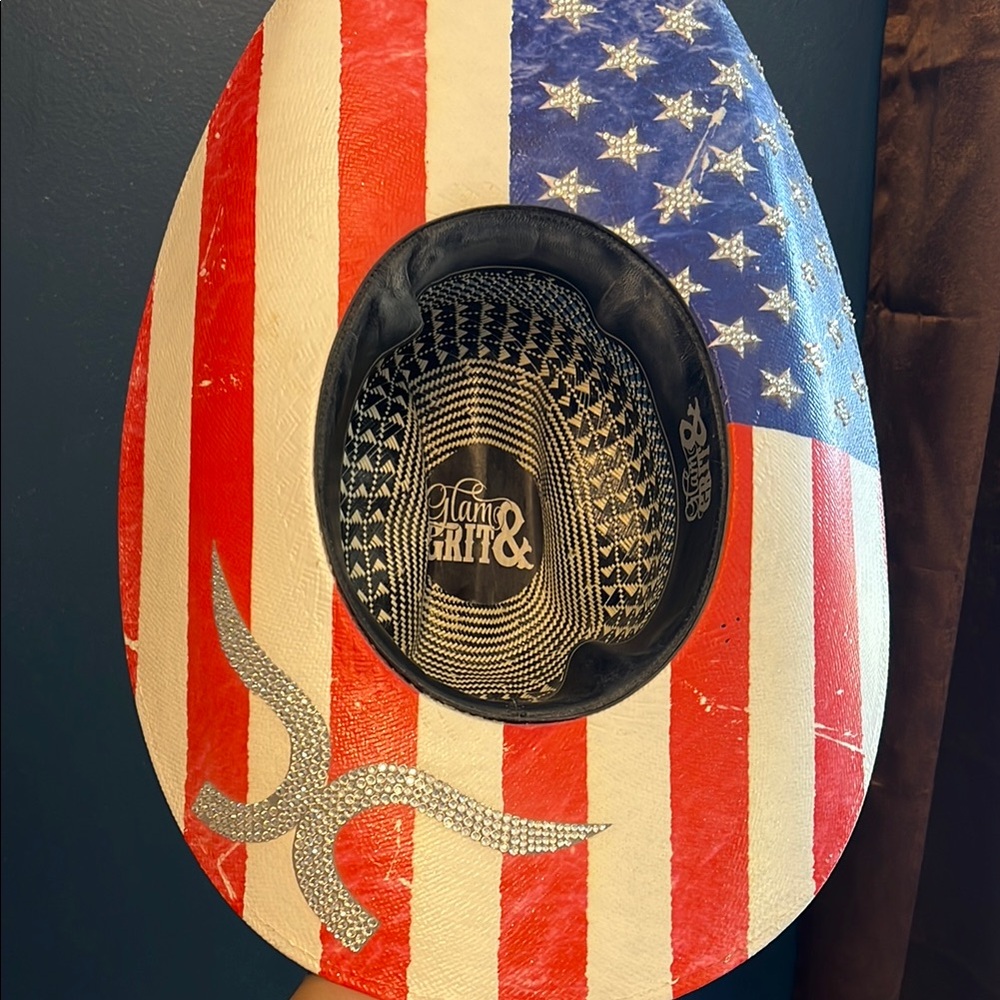 Patriotic American Flag Cowboy Hat